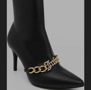 (Ew)Juicy couture ladies pointed toe slim heels boots